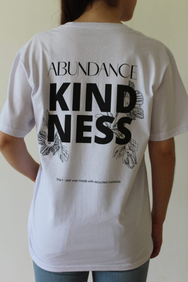 Abundance kindness sustainable t-shirt - Image 2