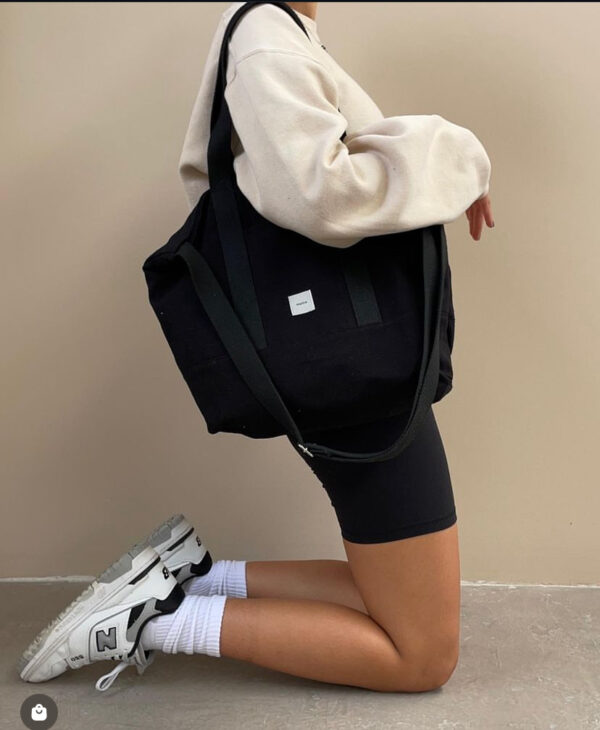 Black milpa medium bag