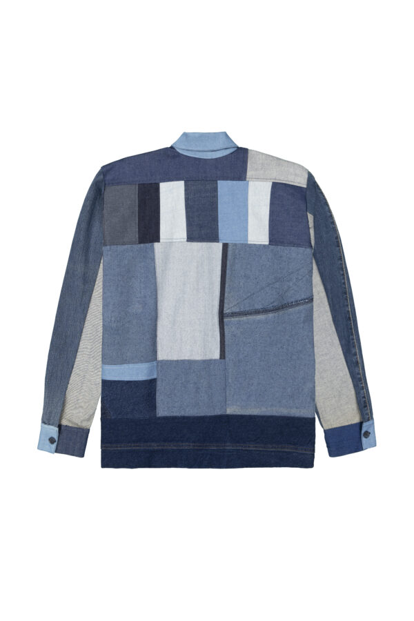 Denim blocking jacket - Image 2