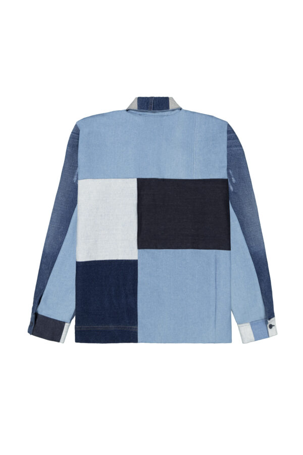 Denim blocking jacket - Image 3